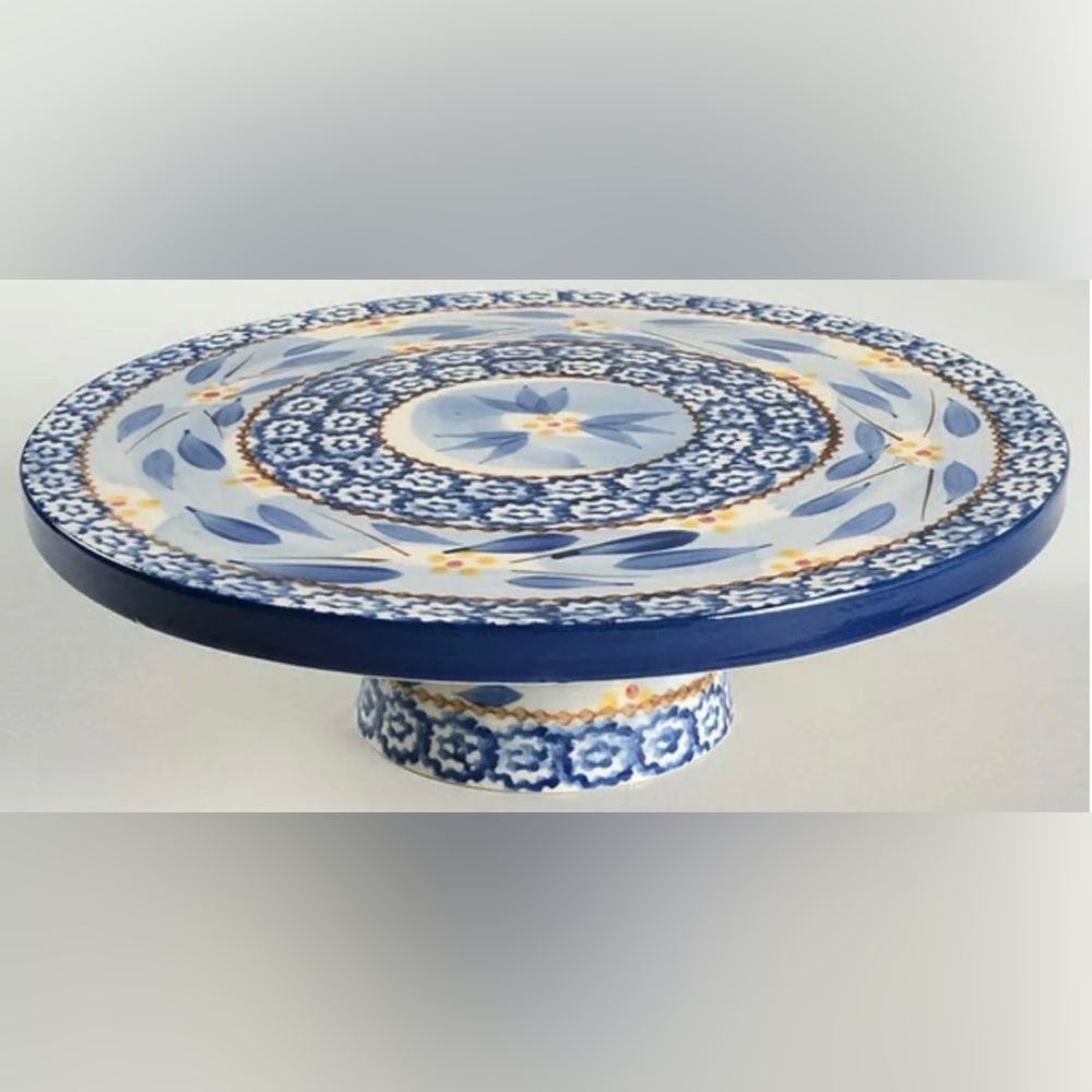 Temptations, Blue and White Cake Stand